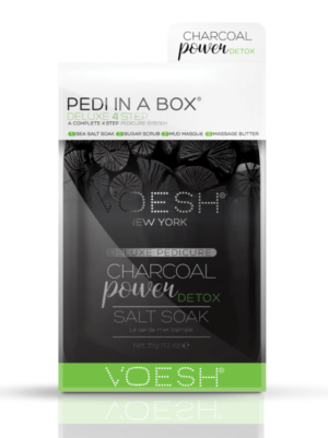 VOESH Pedi In a Box - Charcoal Power Detox
